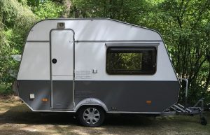 De kleine caravan in Oudemirdum