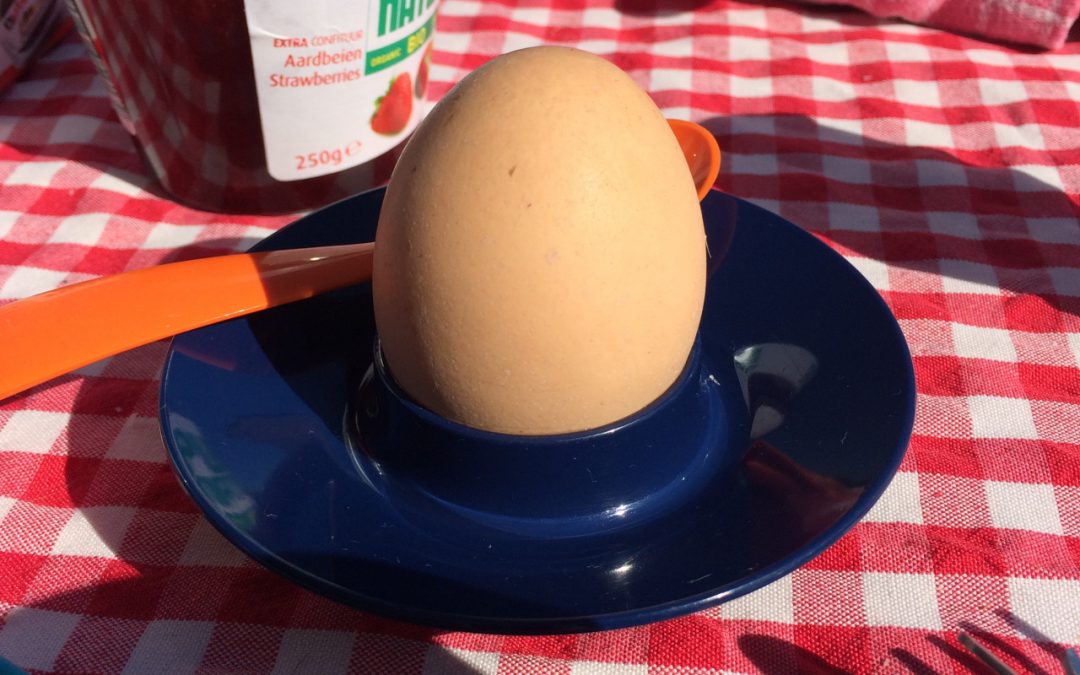 Hoeveel geluk brengt een gekookt eitje?